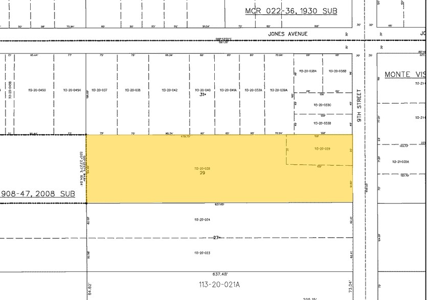 4028 S 12th St, Phoenix, AZ à vendre - Plan cadastral - Image 1 de 6