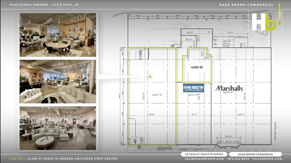 16105 Chenal Pky, Little Rock, AR à louer - Plan d’étage - Image 3 de 6