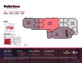 3001 Brighton Blvd, Denver, CO à louer Plan d’étage- Image 2 de 2