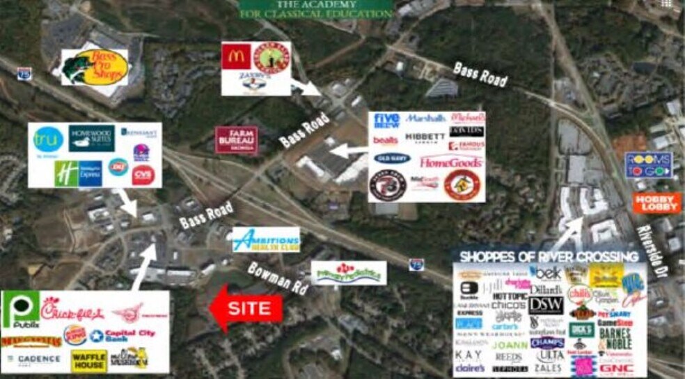 6090 Lakeside Commons Dr, Macon-Bibb, GA à vendre - Photo du bâtiment - Image 1 de 3