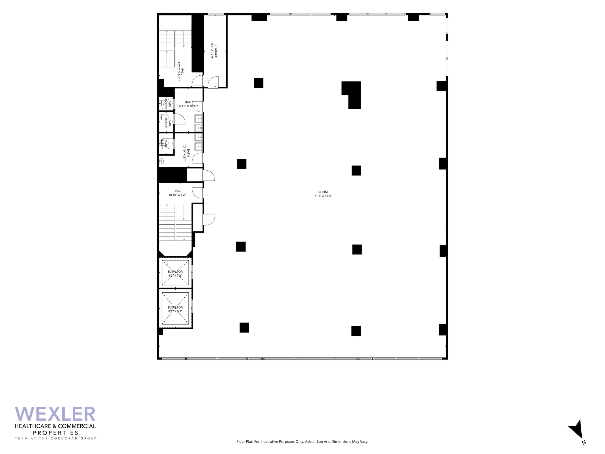 210 E 86th St, New York, NY à louer Plan d’étage- Image 1 de 1