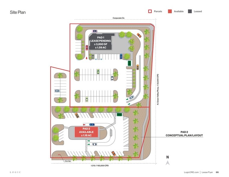 601 N Green Valley Pky, Henderson, NV for lease - Building Photo - Image 2 of 4