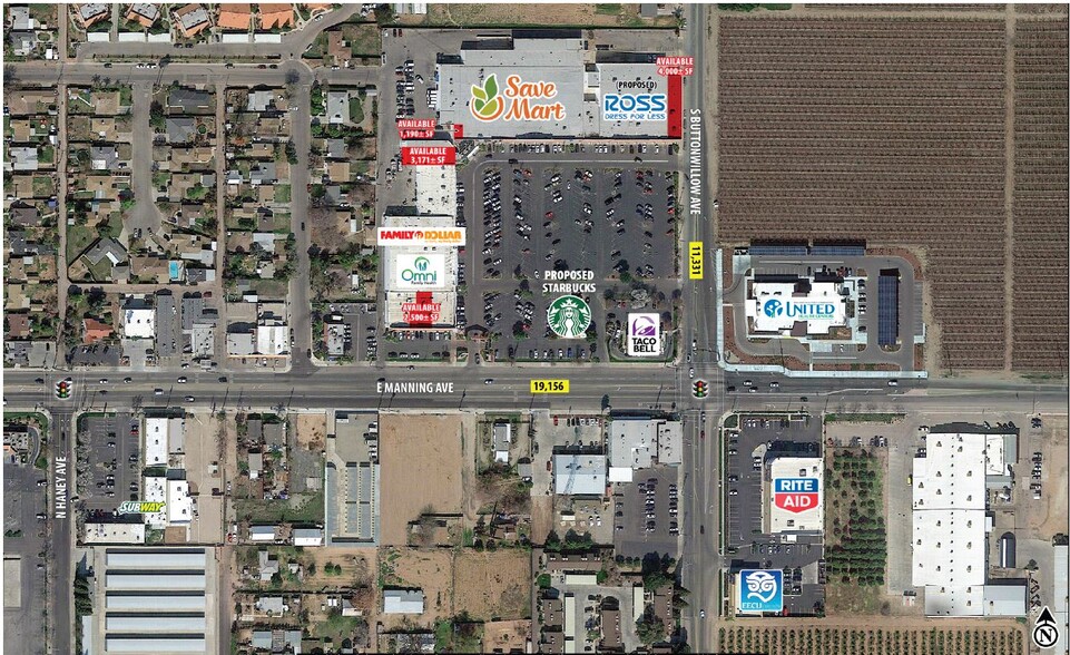 1680-1572 E Manning Ave, Reedley, CA for lease - Building Photo - Image 2 of 4