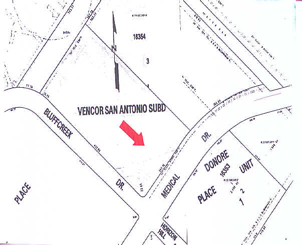 3939 Medical Dr, San Antonio, TX for lease - Plat Map - Image 2 of 10