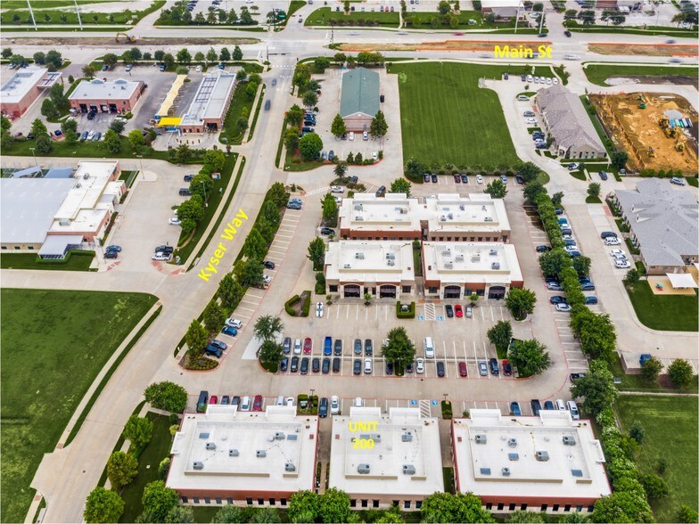 9191 Kyser Way, Frisco, TX à louer - Aérien - Image 2 de 5