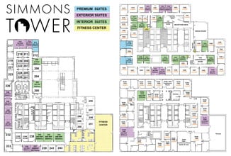 425 W Capitol Ave, Little Rock, AR à louer Plan d’étage- Image 1 de 10