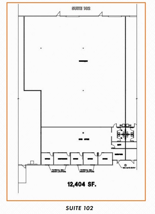 3906 E Broadway Rd, Phoenix, AZ for lease Floor Plan- Image 1 of 1