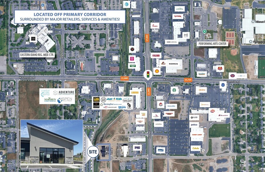 3740 Woodking Dr, Idaho Falls, ID à louer - Photo du bâtiment - Image 2 de 2