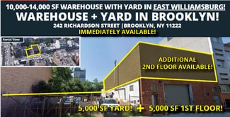 More details for 242 Richardson St, Brooklyn, NY - Industrial for Lease