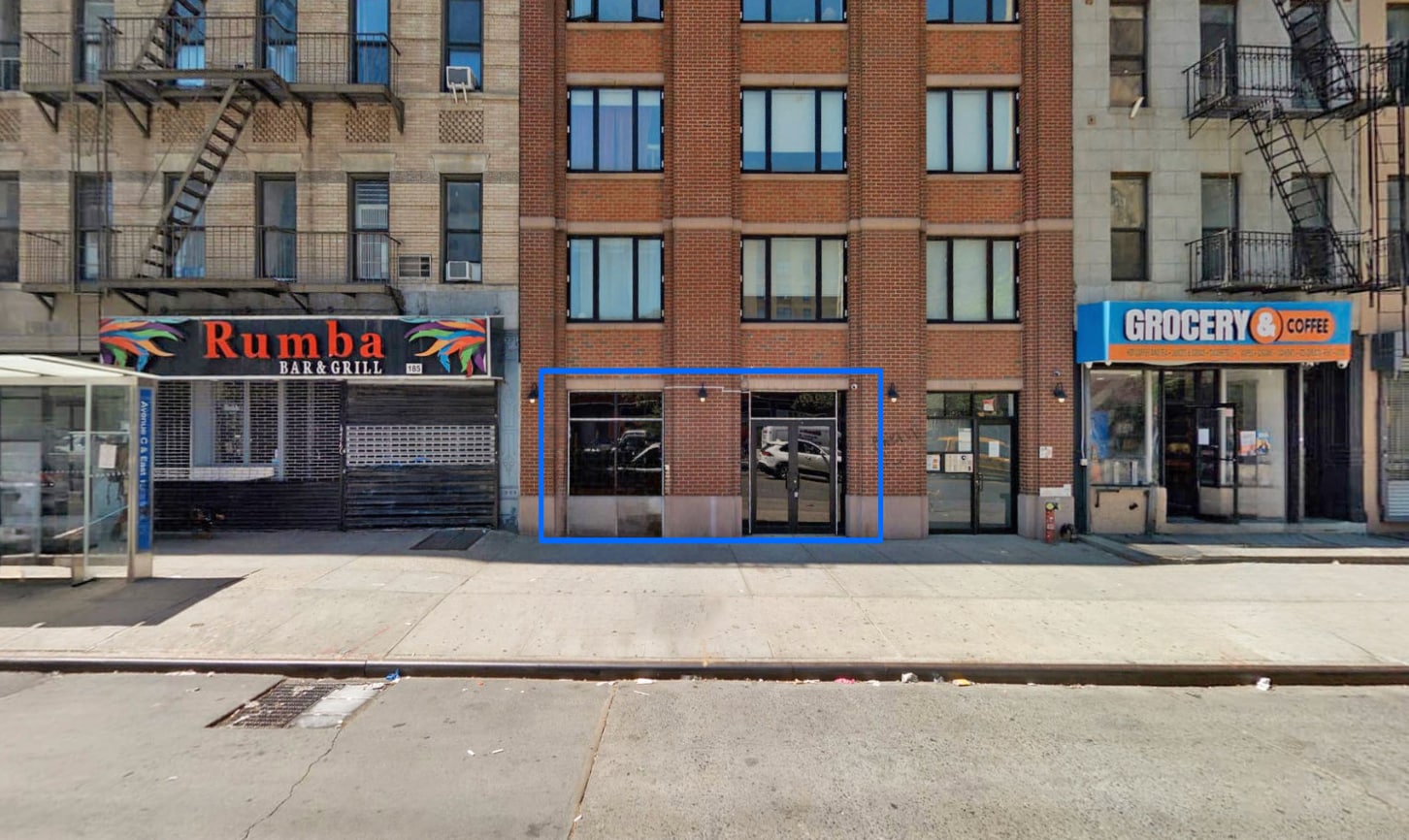 189-191 Avenue C, New York, NY for lease Building Photo- Image 1 of 3