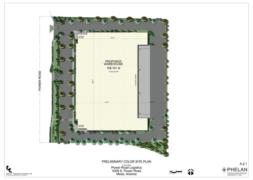 NEC of Power Rd & Elliot Rd, Mesa, AZ for lease - Site Plan - Image 2 of 2