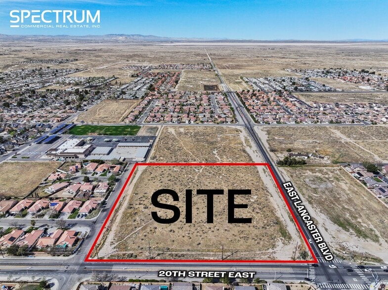 20th St E & Lancaster Blvd, Lancaster, CA for sale - Building Photo - Image 2 of 7