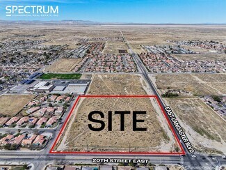 Plus de détails pour 20th St E & Lancaster Blvd, Lancaster, CA - Terrain à vendre