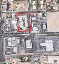 7710-7730 W Sahara Ave, Las Vegas, NV - Aerial map view