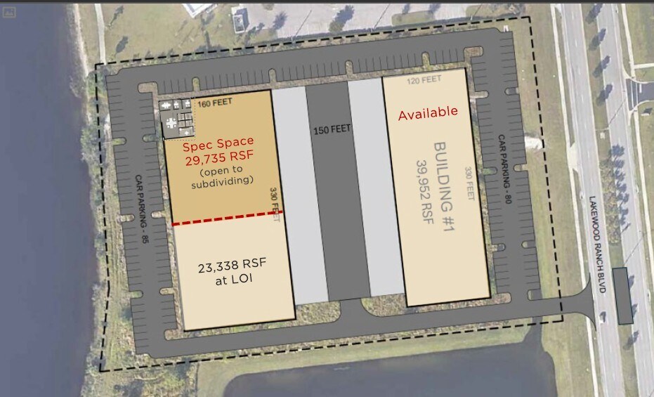 4071 Lakewood Ranch Blvd N, Lakewood Ranch, FL à louer - Photo du bâtiment - Image 2 de 7