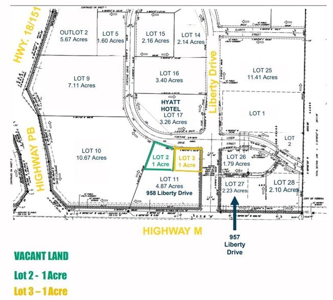 958 Liberty Dr, Verona, WI for lease - Site Plan - Image 2 of 5