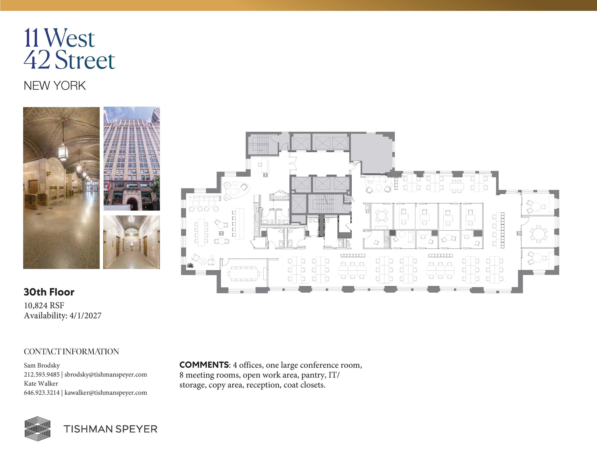 11 W 42nd St, New York, NY for lease Floor Plan- Image 1 of 1