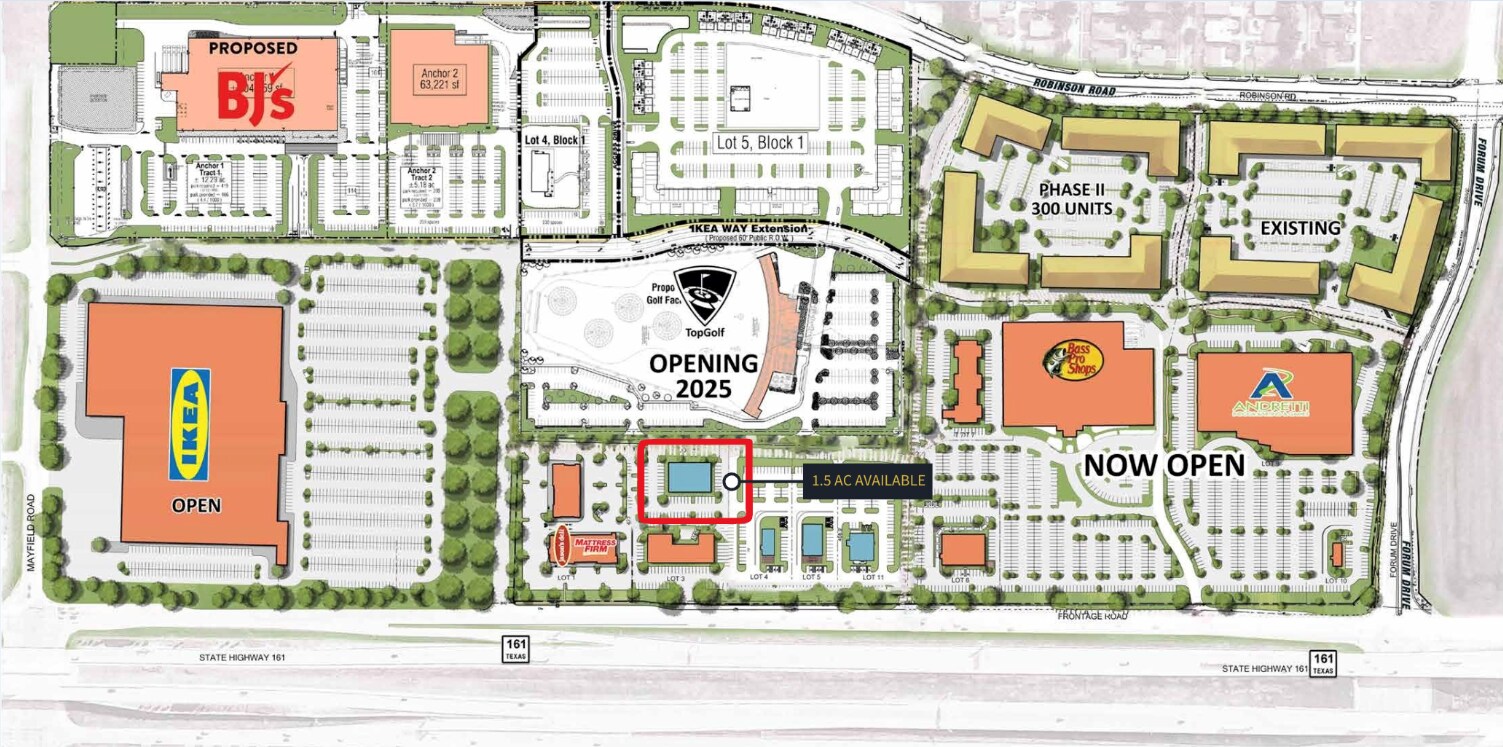 3560 S State Highway 161, Grand Prairie, TX à vendre Photo principale- Image 1 de 3