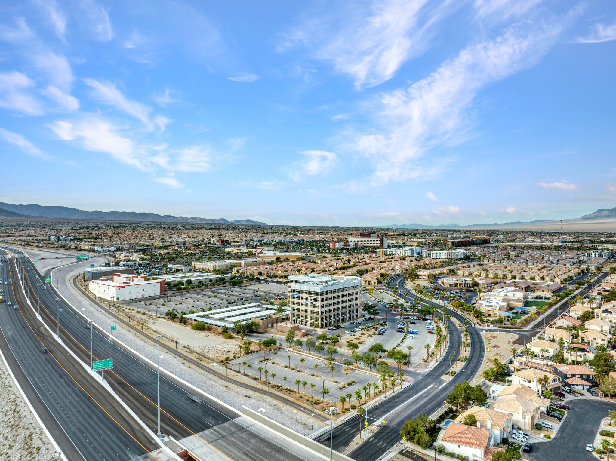 6605 Grand Montecito Pky, Las Vegas, NV for lease Aerial- Image 1 of 11