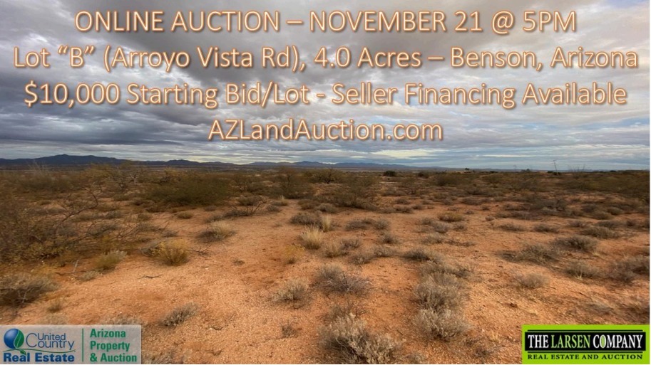 Ready to Build Lots in Benson, Arizona portefeuille de 2 propriétés à vendre sur LoopNet.ca Photo du b timent- Image 1 de 3