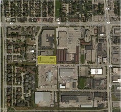 11214-11250 W Lapham St, West Allis, WI - Aerial map view