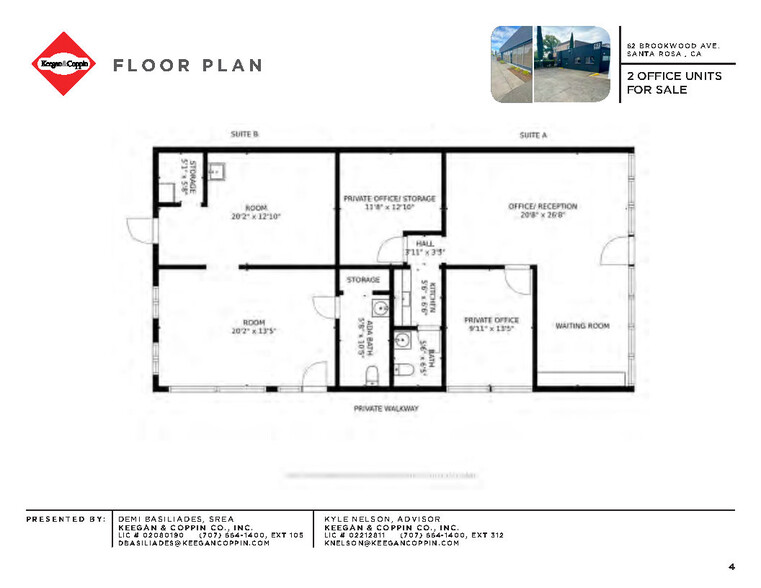 62 Brookwood Ave, Santa Rosa, CA for sale - Floor Plan - Image 2 of 16