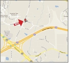 7517 Precision Dr, Raleigh, NC - AERIAL  map view