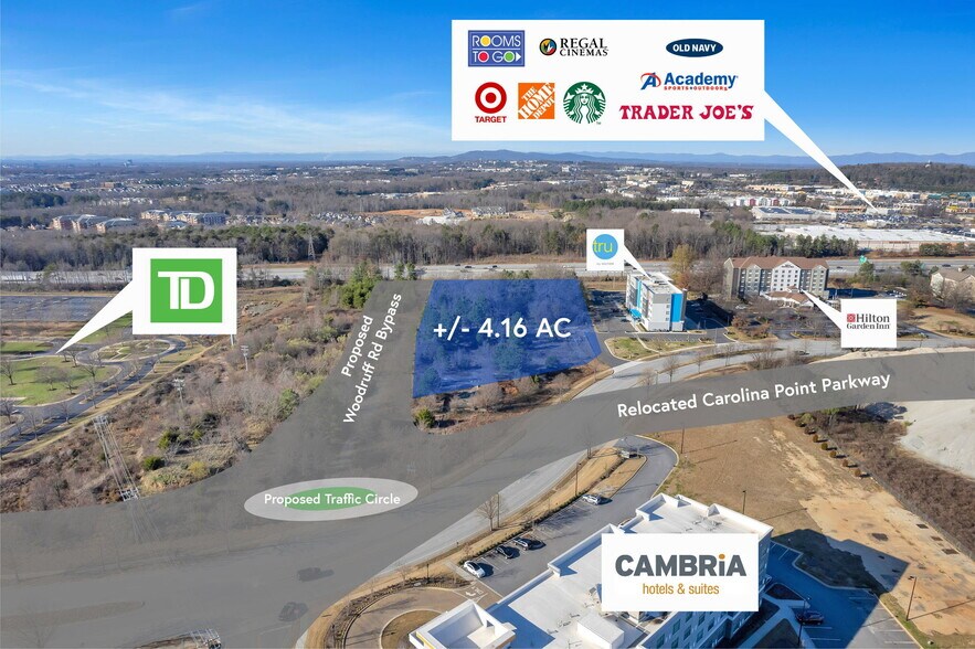 190 Carolina Point Pky, Greenville, SC à vendre - Photo du bâtiment - Image 2 de 10