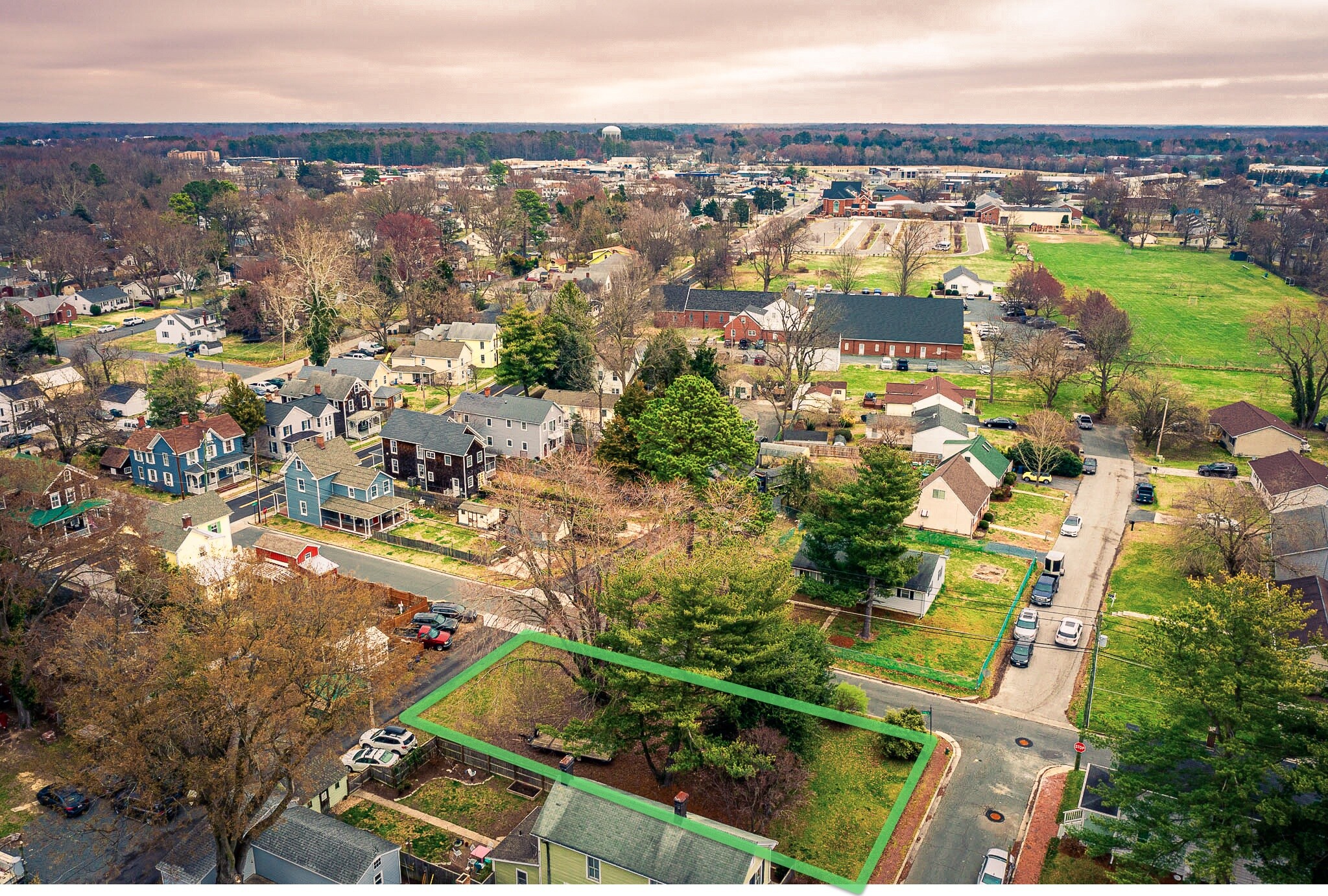 521-523 August St, Easton, MD for sale Aerial- Image 1 of 1