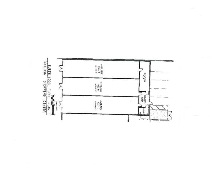 1015-1031 Bridge St, Colusa, CA for lease - Floor Plan - Image 2 of 3