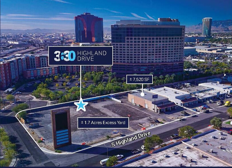3630-3680 S. Highland Drive, Las Vegas, NV for lease - Building Photo - Image 2 of 9