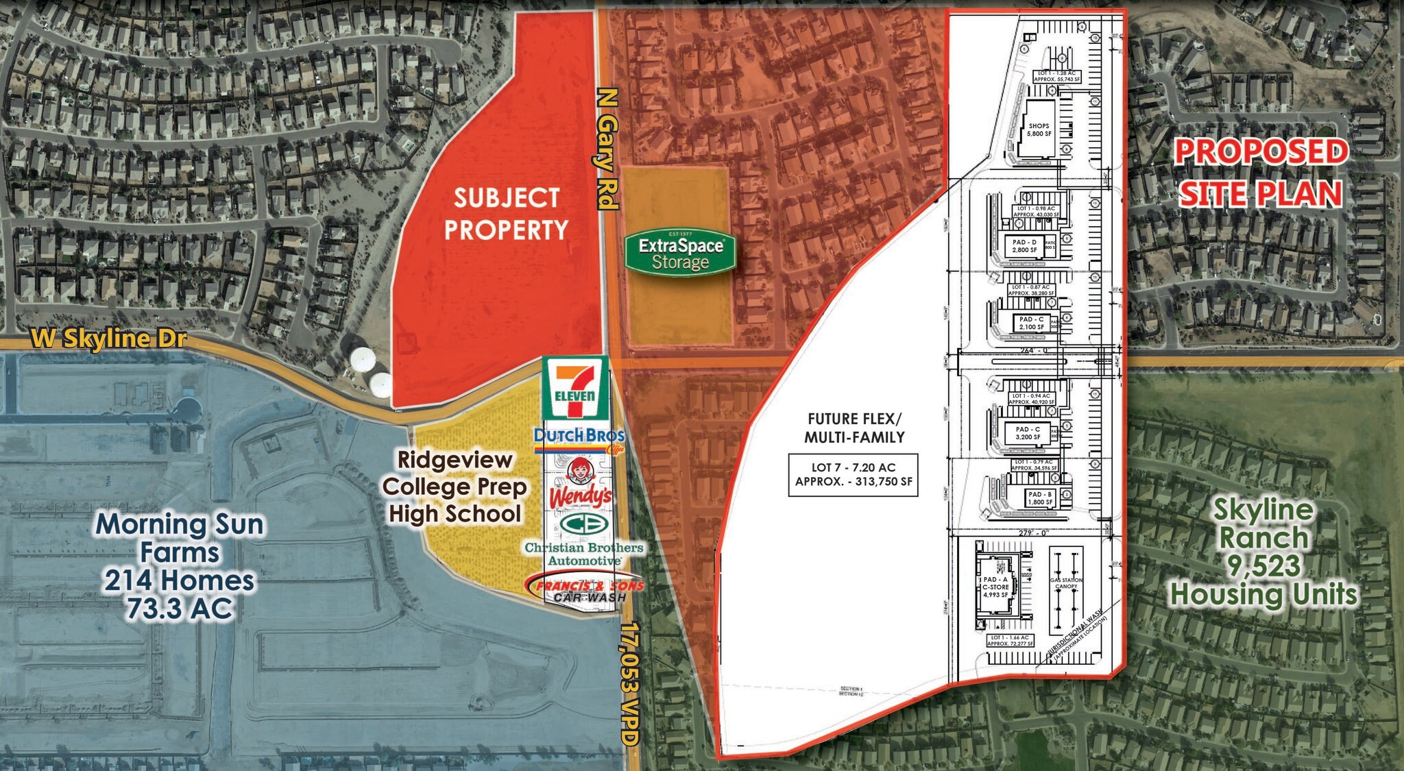 NWC of Skyline Dr & Gary Rd, San Tan Valley, AZ for lease Primary Photo- Image 1 of 7