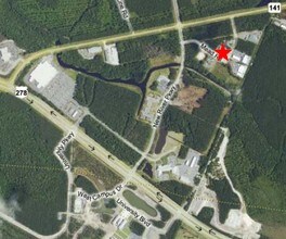121 Mead Rd, Hardeeville, SC - AERIAL  map view
