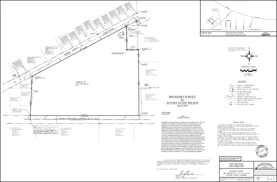 Autauga County Rd 4, Prattville, AL for sale - Other - Image 2 of 2