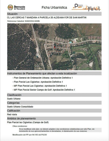 Land in Aldeamayor de San Martín, Valladolid for sale - Building Photo - Image 2 of 27