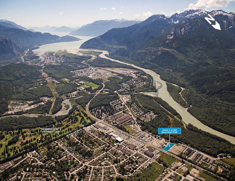 40460 Government Rd, Squamish, BC for sale - Aerial - Image 3 of 7