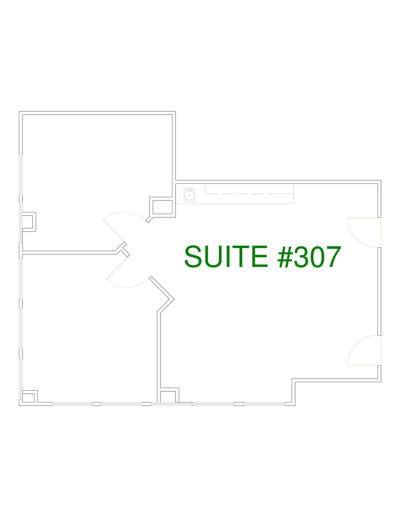 16430 Ventura Blvd, Encino, CA à louer Plan de site- Image 1 de 2