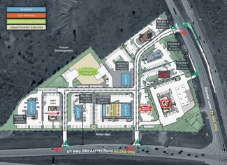 Plus de détails pour US Highway 290 & Parmer Ln, Manor, TX - Commerce de détail à louer