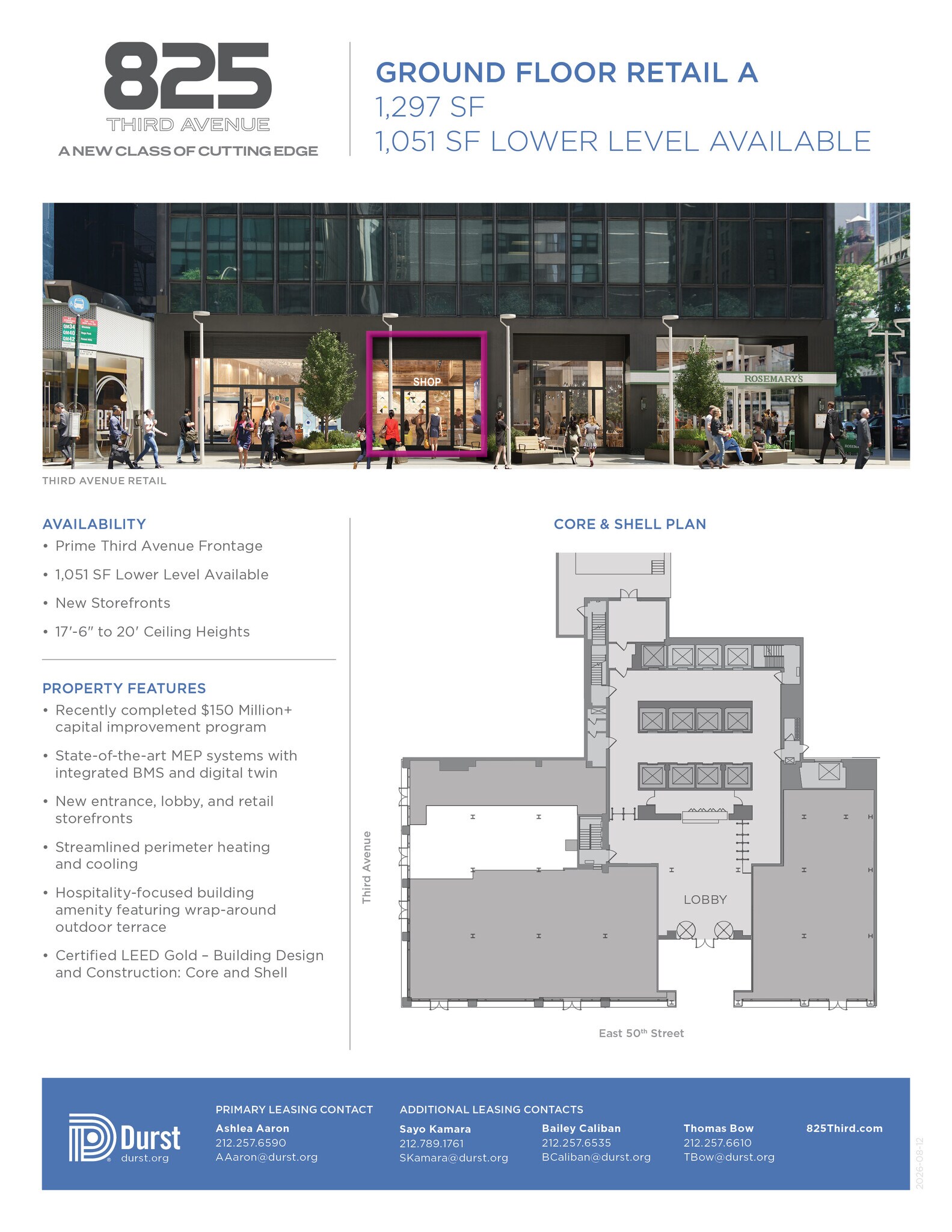 825 Third Ave, New York, NY for lease Interior Photo- Image 1 of 1