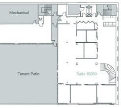 10248-10260 106th St NW, Edmonton, AB for lease Floor Plan- Image 2 of 2