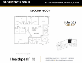 833 Saint Vincents Dr, Birmingham, AL for lease Floor Plan- Image 1 of 1