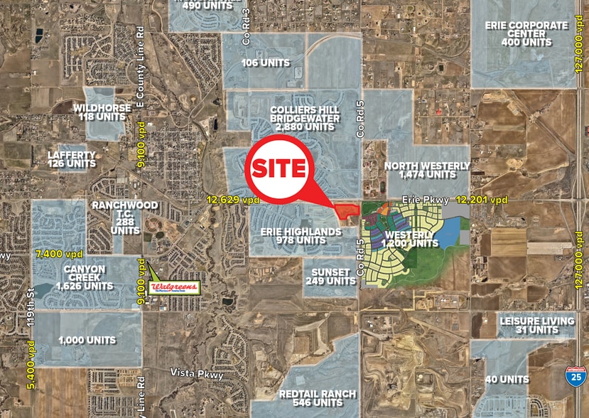 Erie Pkwy and County Road 5, Erie, CO for sale - Building Photo - Image 2 of 3