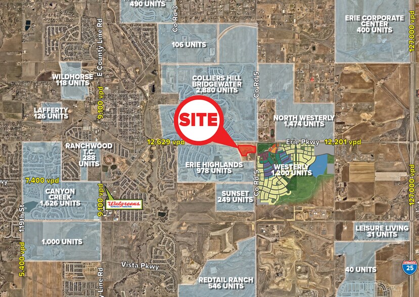 Erie Pkwy and County Road 5, Erie, CO à vendre - Photo du bâtiment - Image 2 de 3