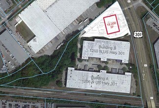 1201 N US Highway 301, Tampa, FL - AERIAL  map view