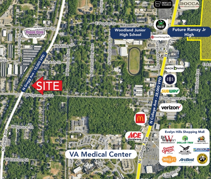 1722 N Gregg Ave, Fayetteville, AR for sale - Building Photo - Image 1 of 7