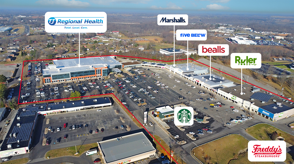 310-376 N L Rogers Wells Blvd, Glasgow, KY for lease - Aerial - Image 3 of 9
