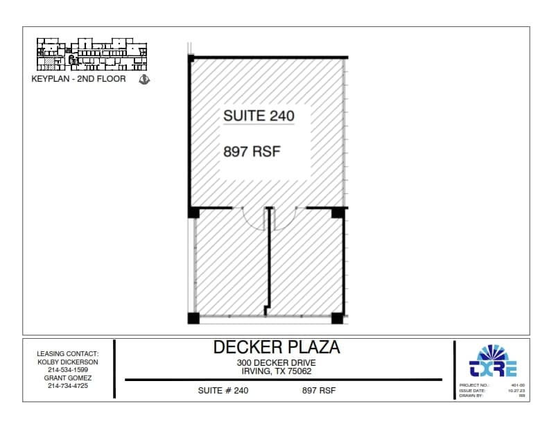 300 Decker Dr, Irving, TX for lease Floor Plan- Image 1 of 1