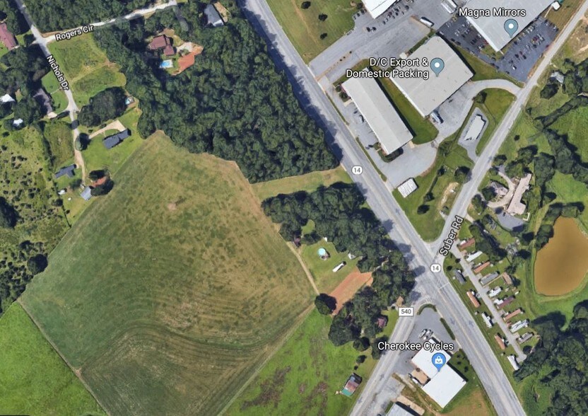 14 S Hwy And Suber Rd, Greer, SC à louer - Aérien - Image 3 de 4