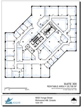 9050 Yonge St, Richmond Hill, ON for lease Floor Plan- Image 1 of 1