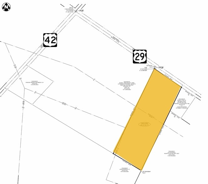 0 US 29, West Jefferson, OH for sale - Plat Map - Image 3 of 3